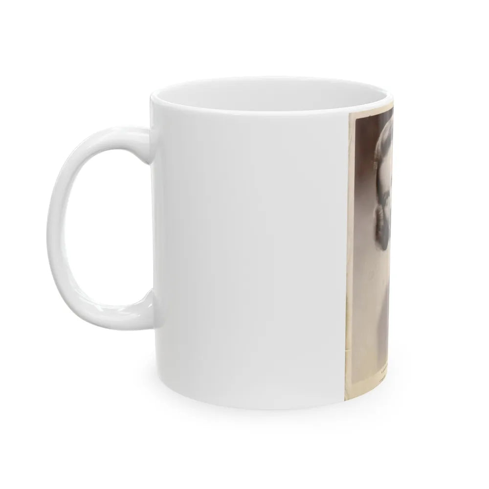Terry Moore #169 (Vintage Female Icon) White Coffee Mug-Go Mug Yourself