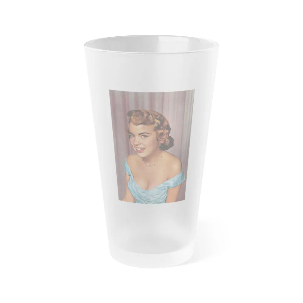Terry Moore #176 (Vintage Female Icon) Frosted Pint Glass 16oz-16oz-Frosted-Go Mug Yourself