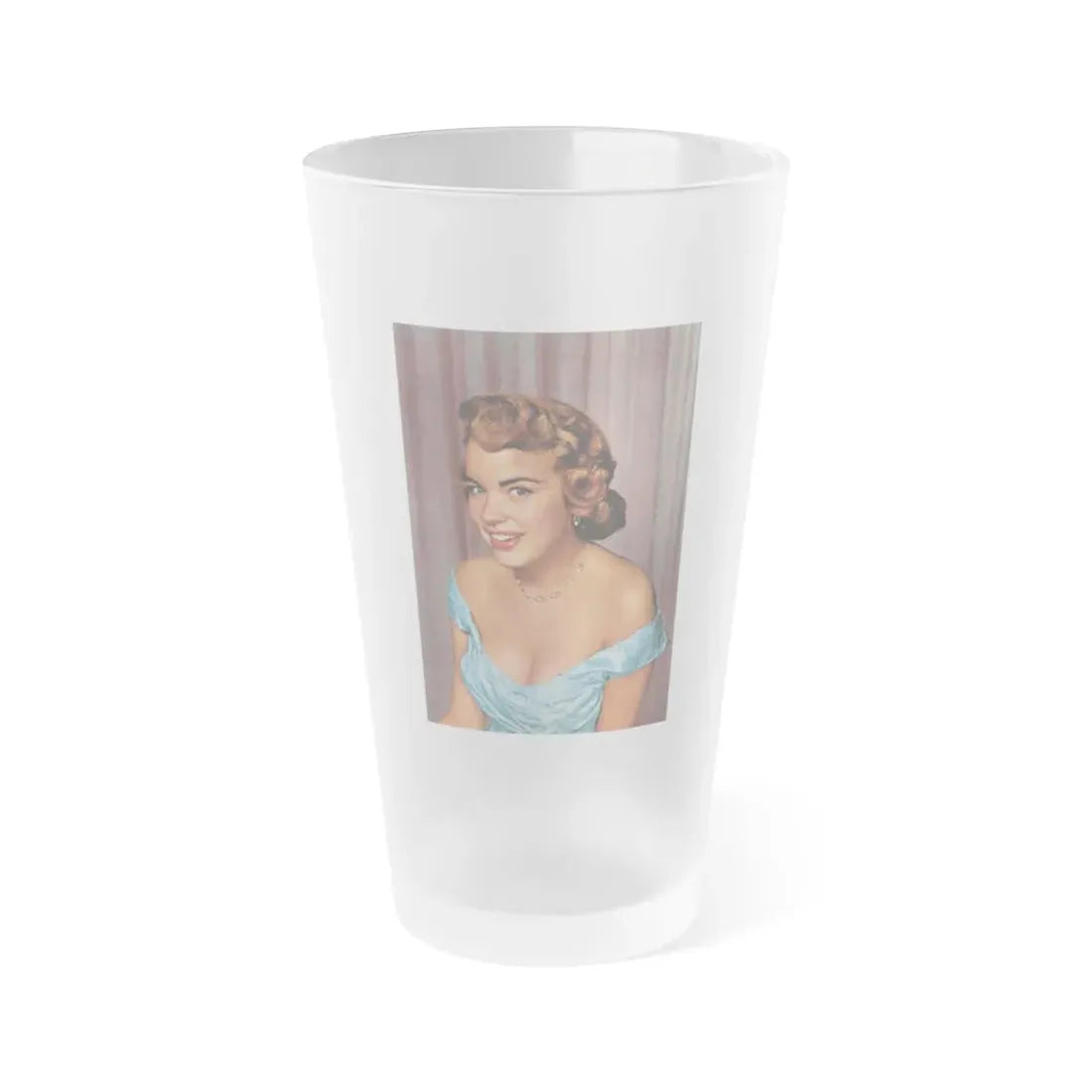 Terry Moore #176 (Vintage Female Icon) Frosted Pint Glass 16oz 16oz Frosted - Go Mug Yourself