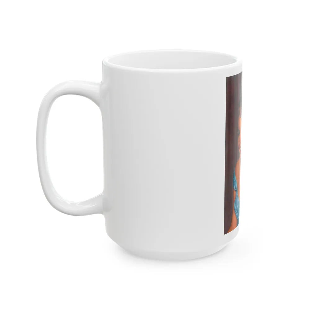 Terry Moore #176 (Vintage Female Icon) White Coffee Mug-Go Mug Yourself