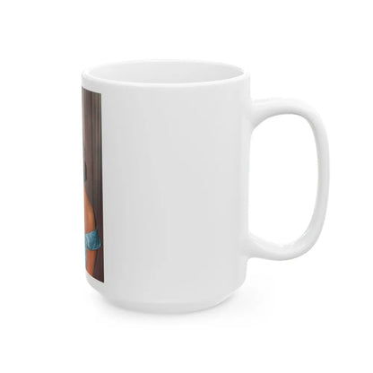 Terry Moore #176 (Vintage Female Icon) White Coffee Mug-Go Mug Yourself