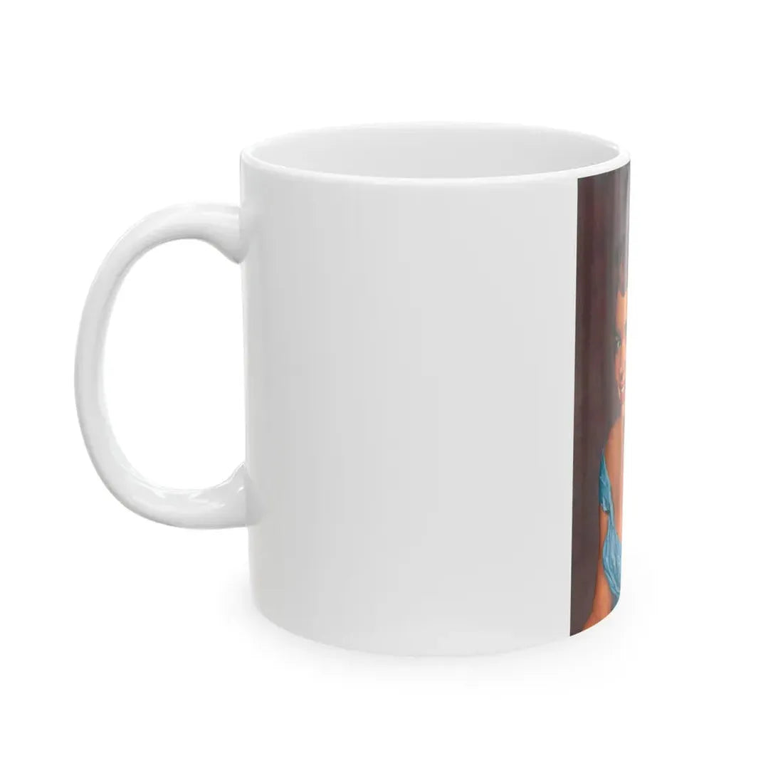 Terry Moore #176 (Vintage Female Icon) White Coffee Mug - Go Mug Yourself