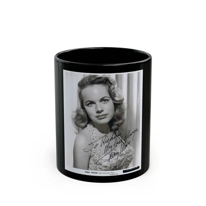 Terry Moore #187 (Vintage Female Icon) Black Coffee Mug 11oz - Go Mug Yourself