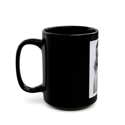 Terry Moore #187 (Vintage Female Icon) Black Coffee Mug-Go Mug Yourself