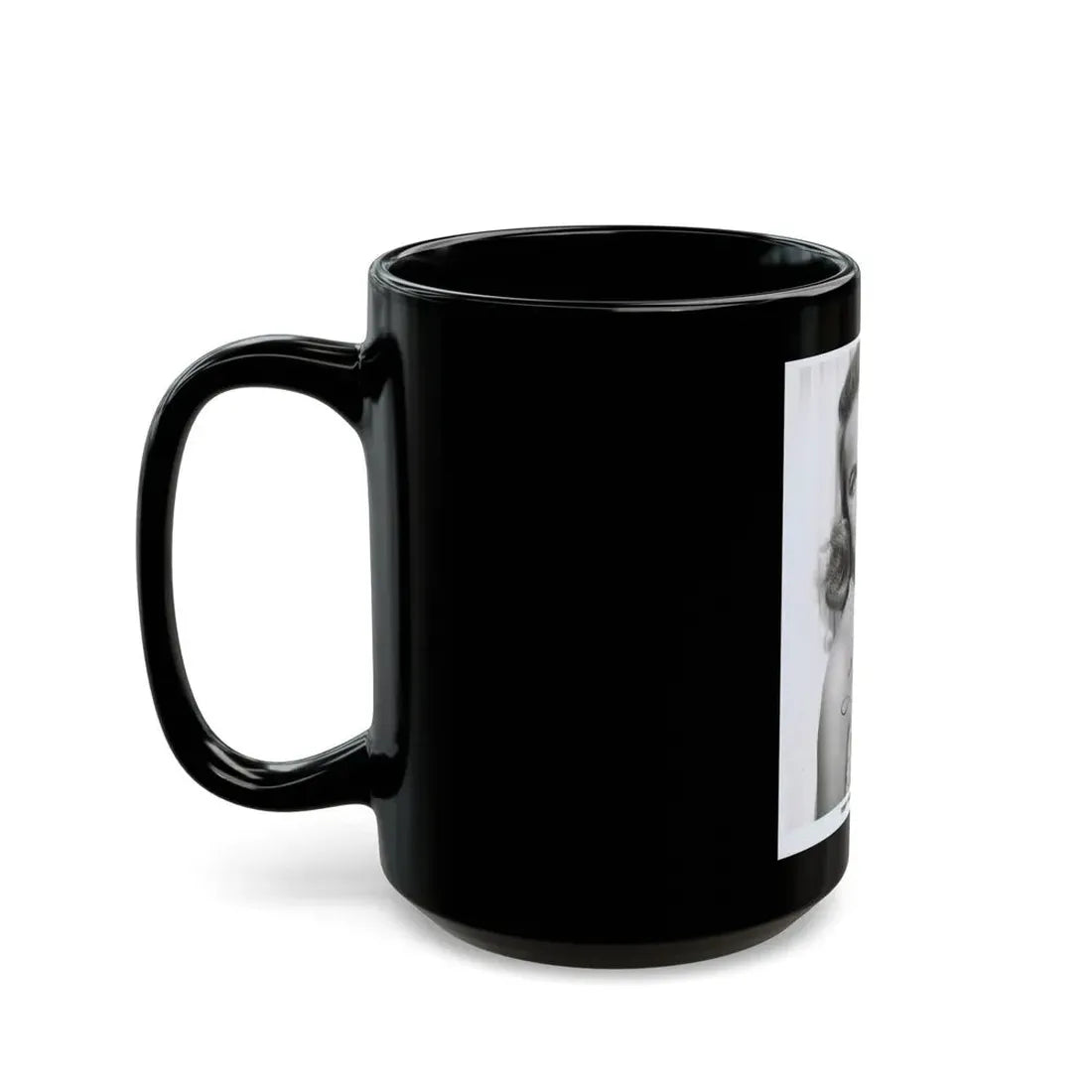 Terry Moore #187 (Vintage Female Icon) Black Coffee Mug - Go Mug Yourself