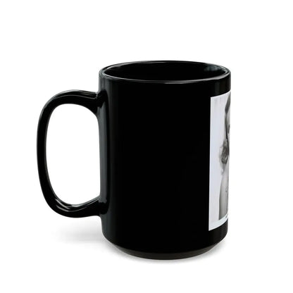 Terry Moore #187 (Vintage Female Icon) Black Coffee Mug - Go Mug Yourself