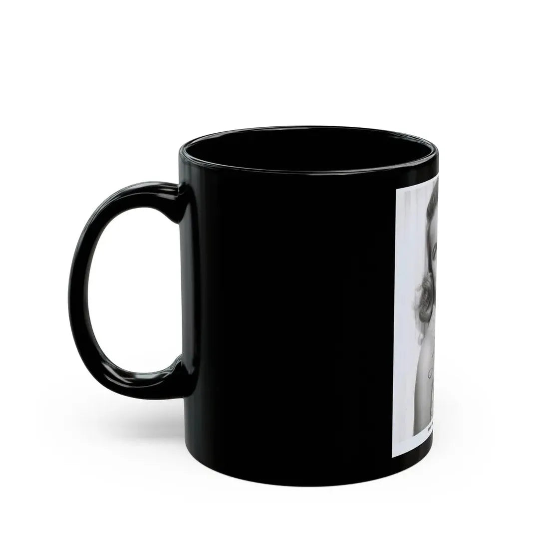 Terry Moore #187 (Vintage Female Icon) Black Coffee Mug - Go Mug Yourself