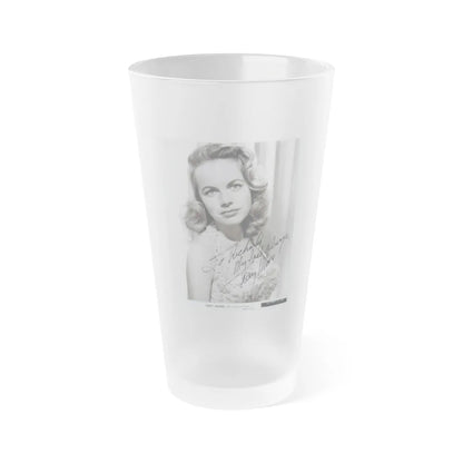 Terry Moore #187 (Vintage Female Icon) Frosted Pint Glass 16oz-16oz-Frosted-Go Mug Yourself