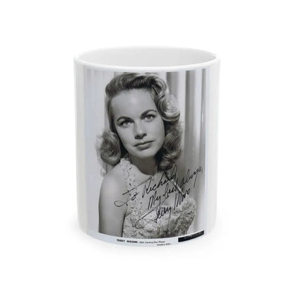 Terry Moore #187 (Vintage Female Icon) White Coffee Mug 11oz - Go Mug Yourself