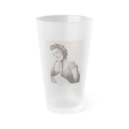 Terry Moore #189 (Vintage Female Icon) Frosted Pint Glass 16oz 16oz Frosted - Go Mug Yourself