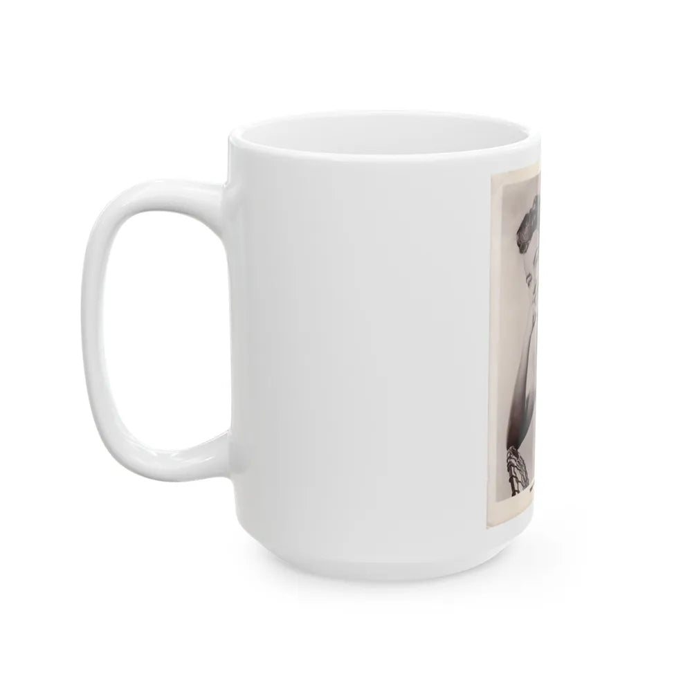 Terry Moore #189 (Vintage Female Icon) White Coffee Mug-Go Mug Yourself
