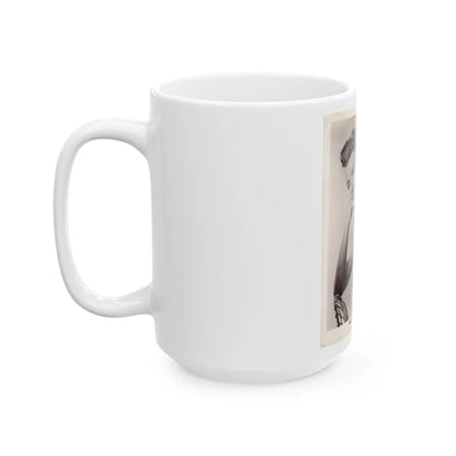 Terry Moore #189 (Vintage Female Icon) White Coffee Mug-Go Mug Yourself