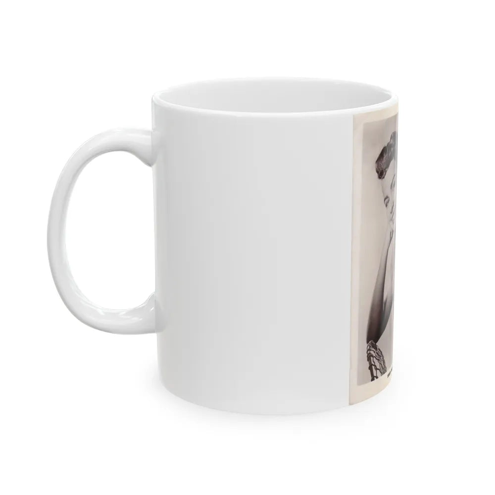 Terry Moore #189 (Vintage Female Icon) White Coffee Mug-Go Mug Yourself