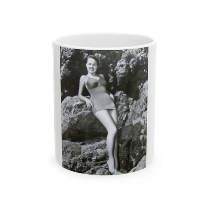 Terry Moore #199 (Vintage Female Icon) White Coffee Mug 11oz - Go Mug Yourself