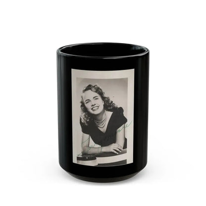 Terry Moore #204 (Vintage Female Icon) Black Coffee Mug 15oz - Go Mug Yourself