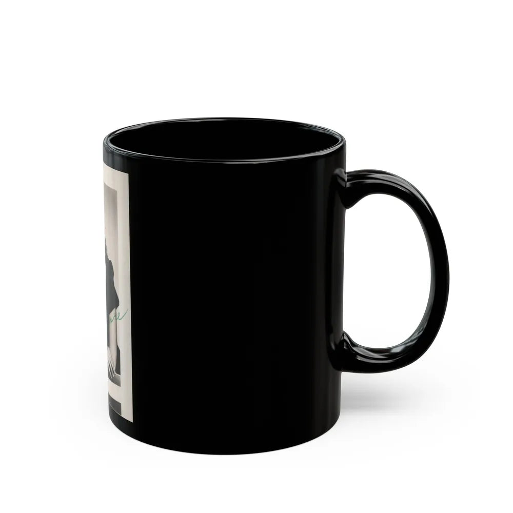 Terry Moore #204 (Vintage Female Icon) Black Coffee Mug-Go Mug Yourself