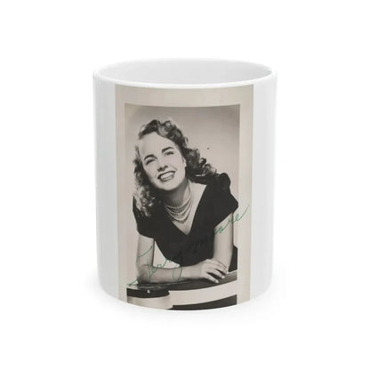 Terry Moore #204 (Vintage Female Icon) White Coffee Mug 11oz - Go Mug Yourself