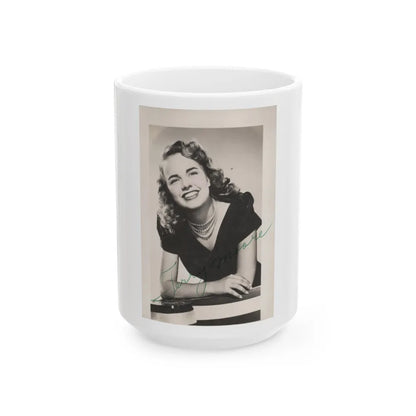 Terry Moore #204 (Vintage Female Icon) White Coffee Mug-15oz-Go Mug Yourself