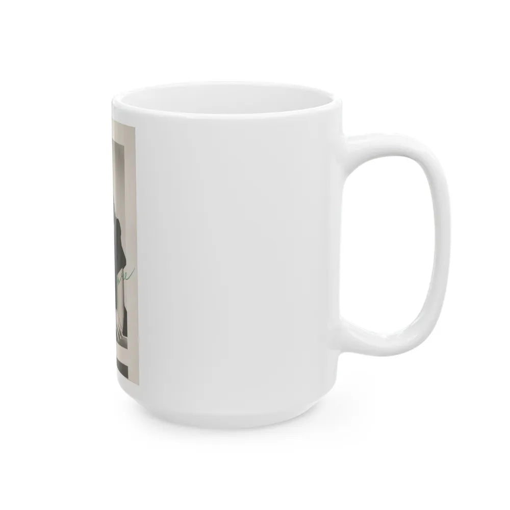 Terry Moore #204 (Vintage Female Icon) White Coffee Mug-Go Mug Yourself