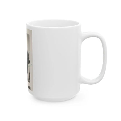 Terry Moore #204 (Vintage Female Icon) White Coffee Mug-Go Mug Yourself