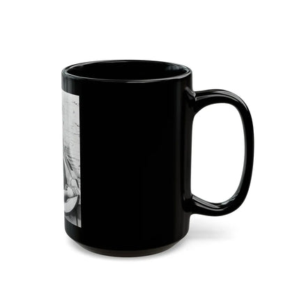 Terry Moore #212 (Vintage Female Icon) Black Coffee Mug-Go Mug Yourself