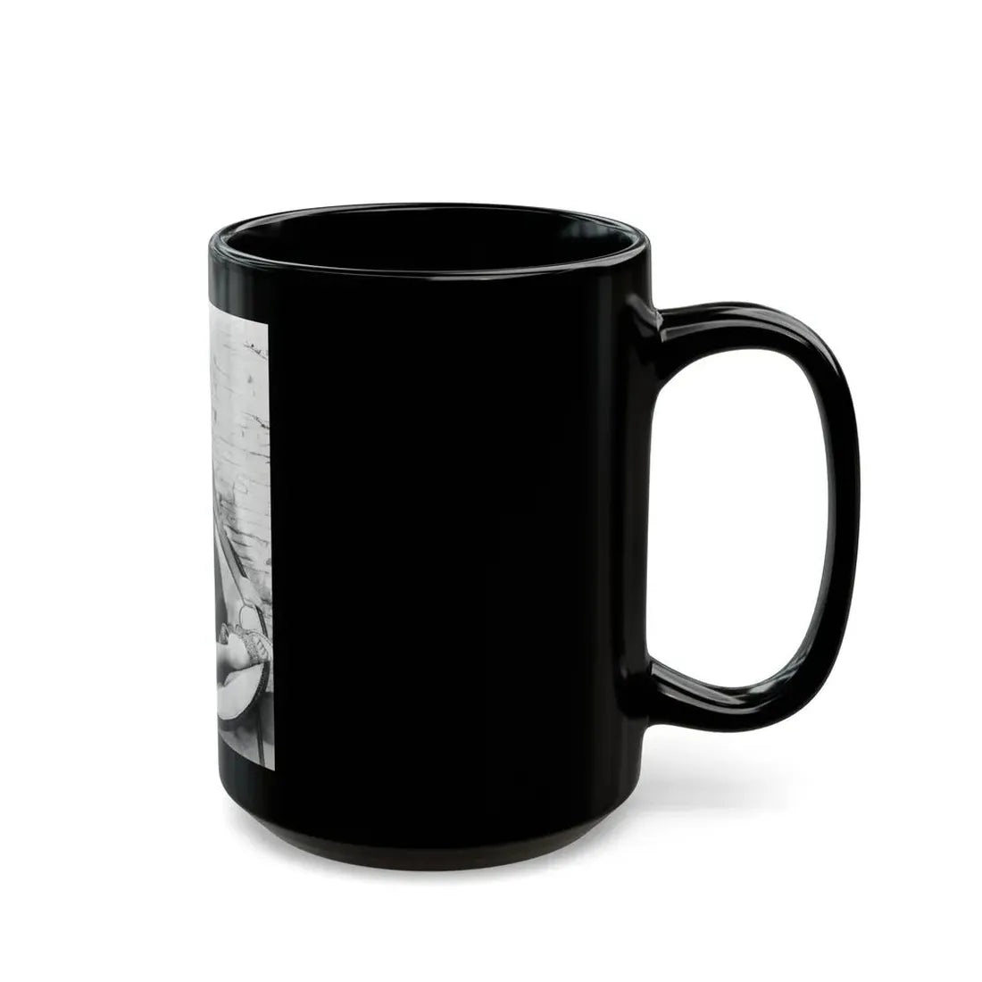 Terry Moore #212 (Vintage Female Icon) Black Coffee Mug - Go Mug Yourself
