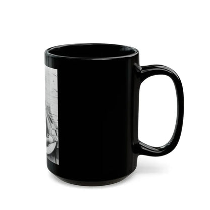 Terry Moore #212 (Vintage Female Icon) Black Coffee Mug - Go Mug Yourself