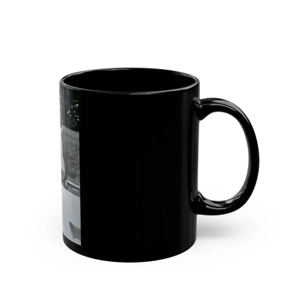 Terry Moore #216 (Vintage Female Icon) Black Coffee Mug-Go Mug Yourself
