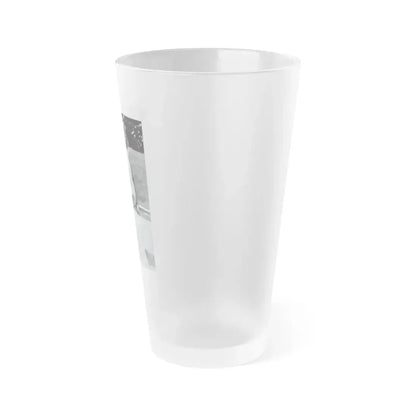 Terry Moore #216 (Vintage Female Icon) Frosted Pint Glass 16oz - Go Mug Yourself