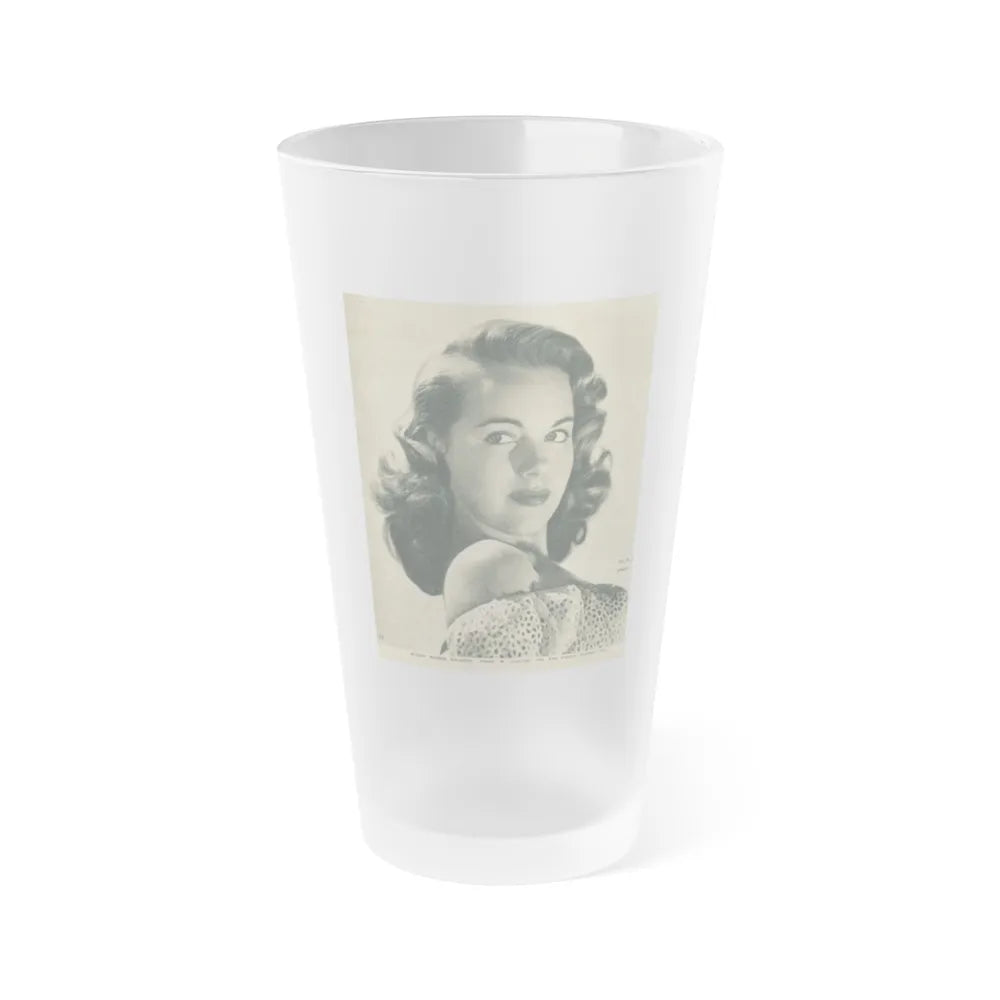 Terry Moore #22 (Vintage Female Icon) Frosted Pint Glass 16oz-16oz-Frosted-Go Mug Yourself