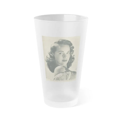 Terry Moore #22 (Vintage Female Icon) Frosted Pint Glass 16oz-16oz-Frosted-Go Mug Yourself