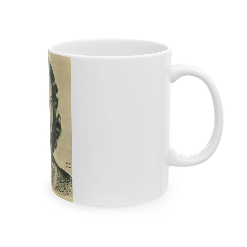 Terry Moore #22 (Vintage Female Icon) White Coffee Mug-Go Mug Yourself