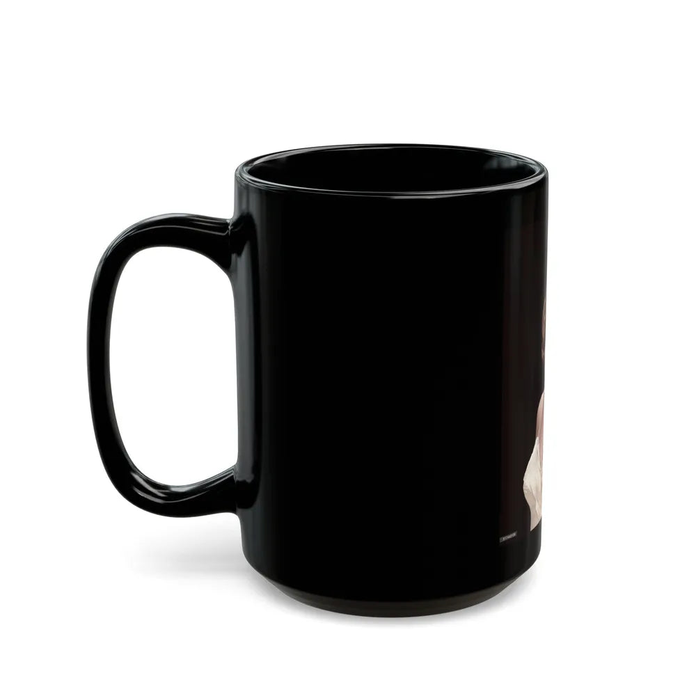 Terry Moore #220 (Vintage Female Icon) Black Coffee Mug-Go Mug Yourself