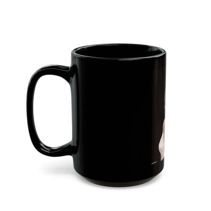 Terry Moore #220 (Vintage Female Icon) Black Coffee Mug-Go Mug Yourself