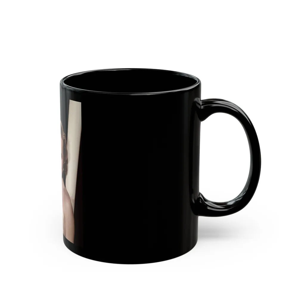 Terry Moore #220 (Vintage Female Icon) Black Coffee Mug-Go Mug Yourself