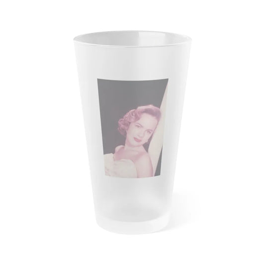 Terry Moore #223 (Vintage Female Icon) Frosted Pint Glass 16oz-16oz-Frosted-Go Mug Yourself