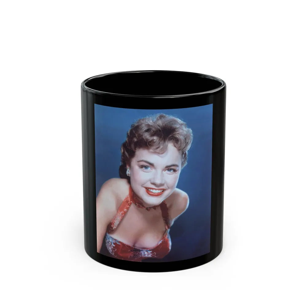 Terry Moore #239 (Vintage Female Icon) Black Coffee Mug-11oz-Go Mug Yourself