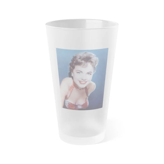 Terry Moore #239 (Vintage Female Icon) Frosted Pint Glass 16oz-16oz-Frosted-Go Mug Yourself