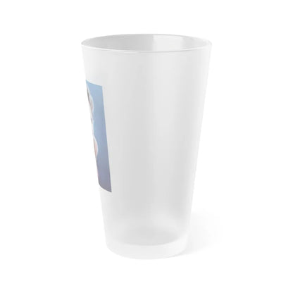 Terry Moore #239 (Vintage Female Icon) Frosted Pint Glass 16oz-Go Mug Yourself