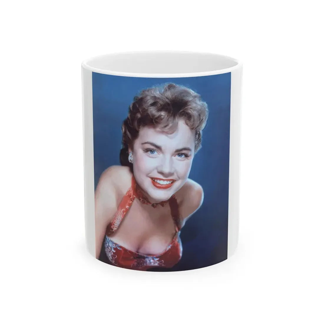 Terry Moore #239 (Vintage Female Icon) White Coffee Mug 11oz - Go Mug Yourself