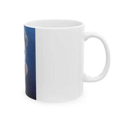 Terry Moore #239 (Vintage Female Icon) White Coffee Mug-Go Mug Yourself