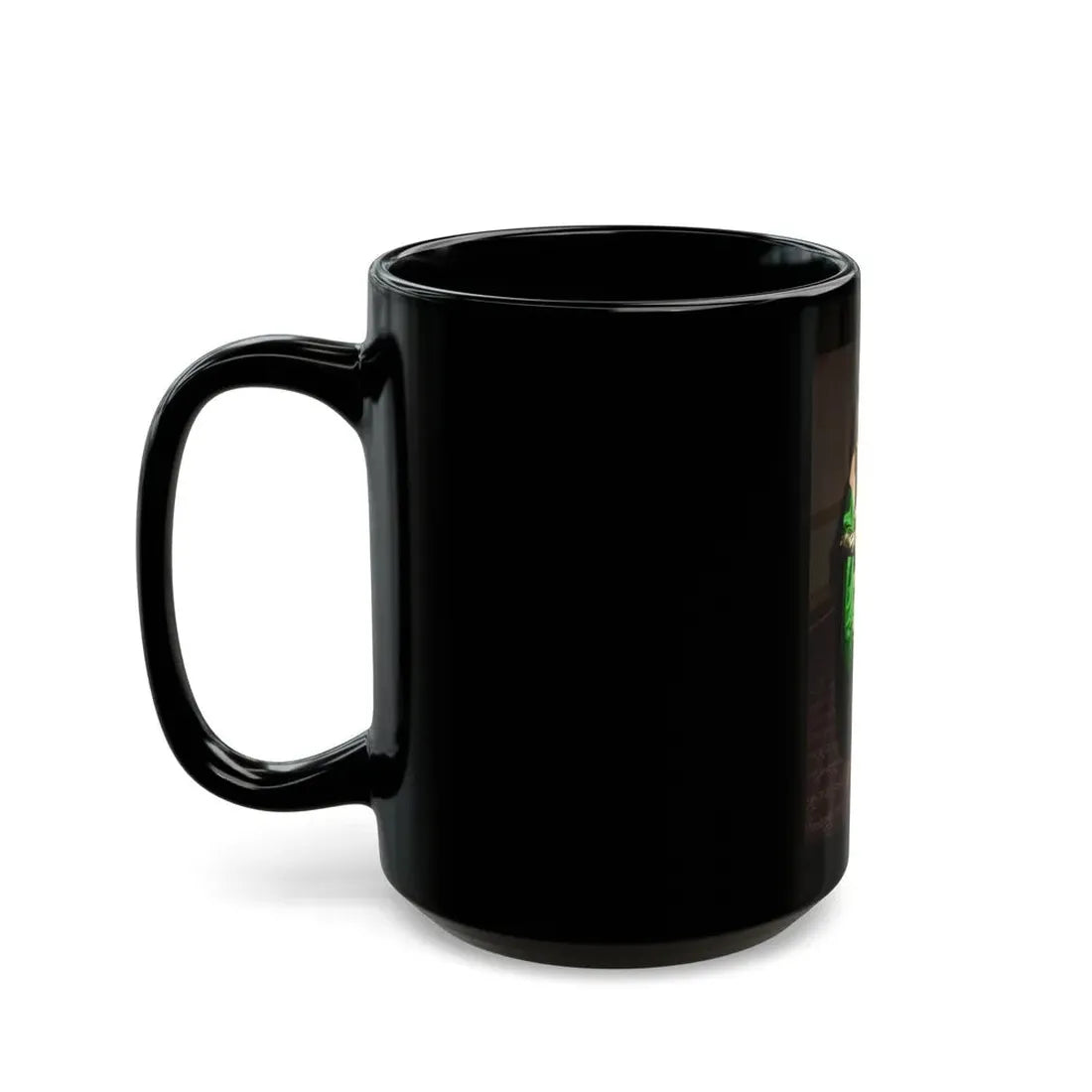 Terry Moore #246 (Vintage Female Icon) Black Coffee Mug - Go Mug Yourself