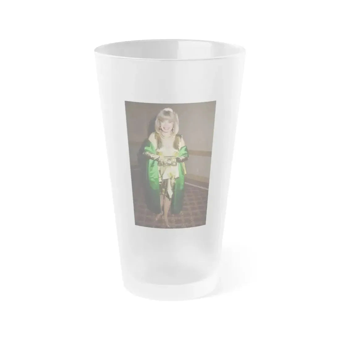 Terry Moore #246 (Vintage Female Icon) Frosted Pint Glass 16oz 16oz Frosted - Go Mug Yourself