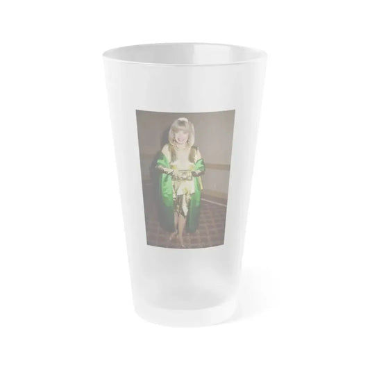 Terry Moore #246 (Vintage Female Icon) Frosted Pint Glass 16oz 16oz Frosted - Go Mug Yourself