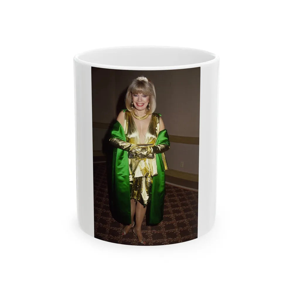 Terry Moore #246 (Vintage Female Icon) White Coffee Mug-11oz-Go Mug Yourself