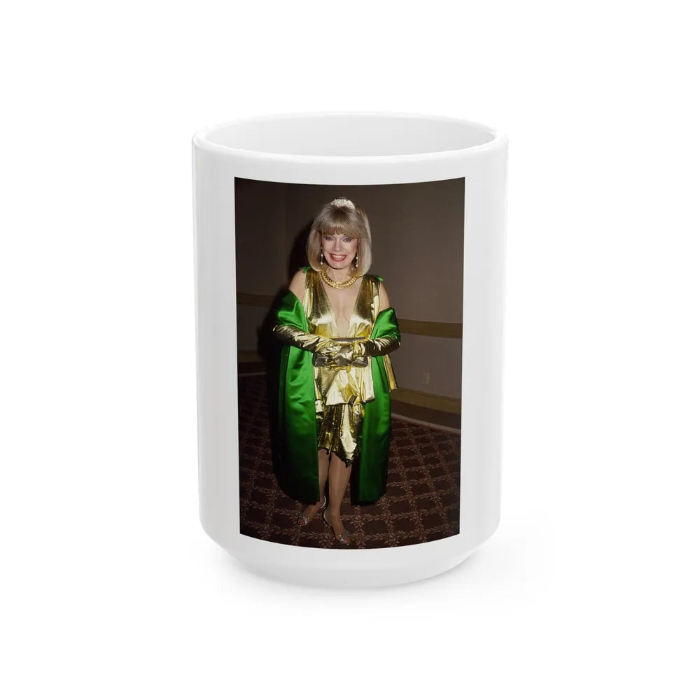 Terry Moore #246 (Vintage Female Icon) White Coffee Mug-15oz-Go Mug Yourself