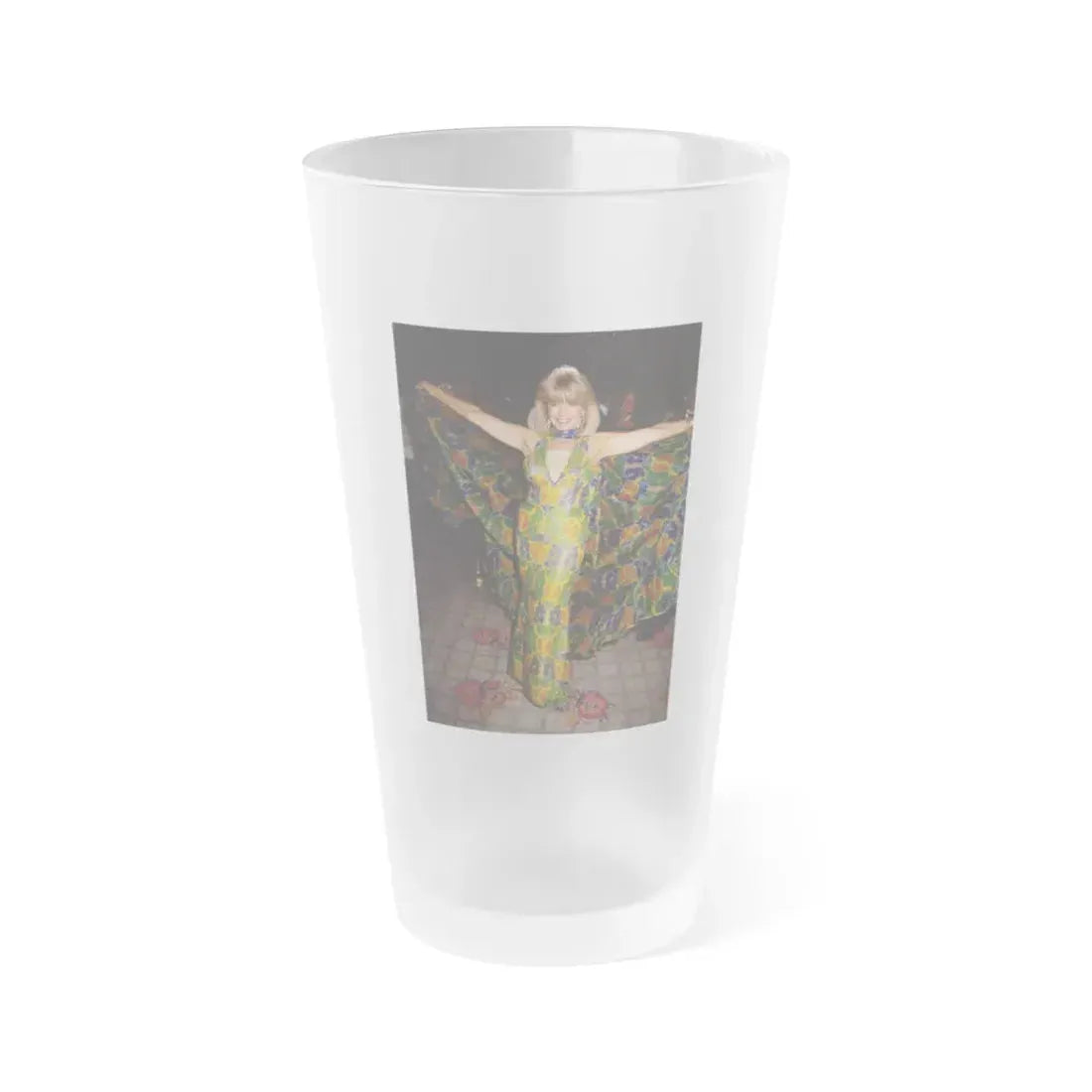 Terry Moore #247 (Vintage Female Icon) Frosted Pint Glass 16oz 16oz Frosted - Go Mug Yourself