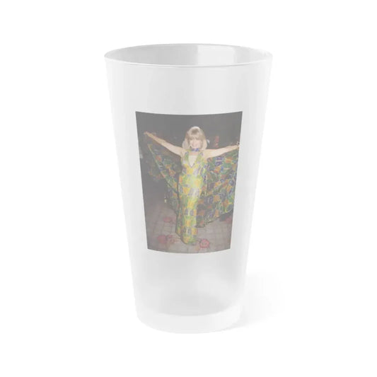 Terry Moore #247 (Vintage Female Icon) Frosted Pint Glass 16oz 16oz Frosted - Go Mug Yourself