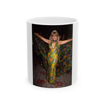 Terry Moore #247 (Vintage Female Icon) White Coffee Mug-11oz-Go Mug Yourself
