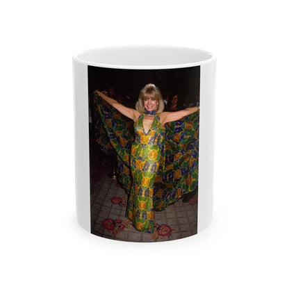 Terry Moore #247 (Vintage Female Icon) White Coffee Mug 11oz - Go Mug Yourself